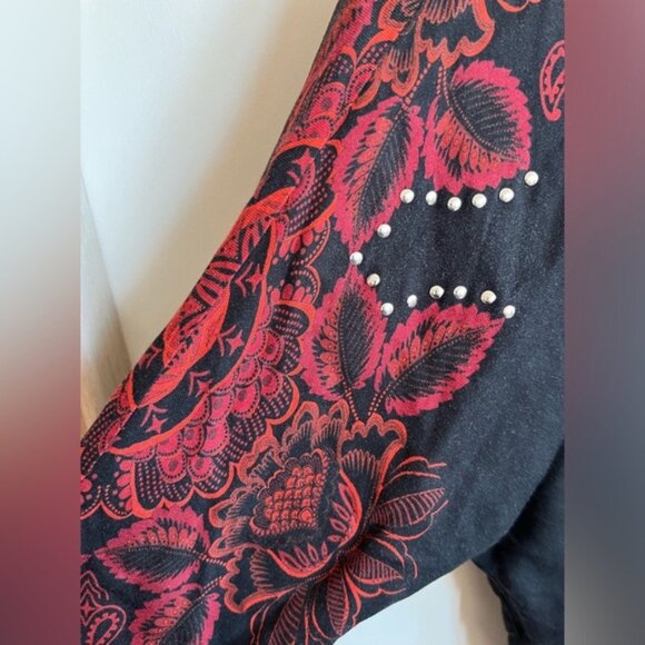 NWT Desigual Gromett and Rose Top - Picture 5 of 9